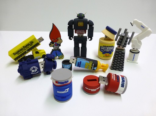 Sunrise Hitek Makes Fully Custom 3D Molded USB Drives, Just in Time for Holiday Corporate Gifting